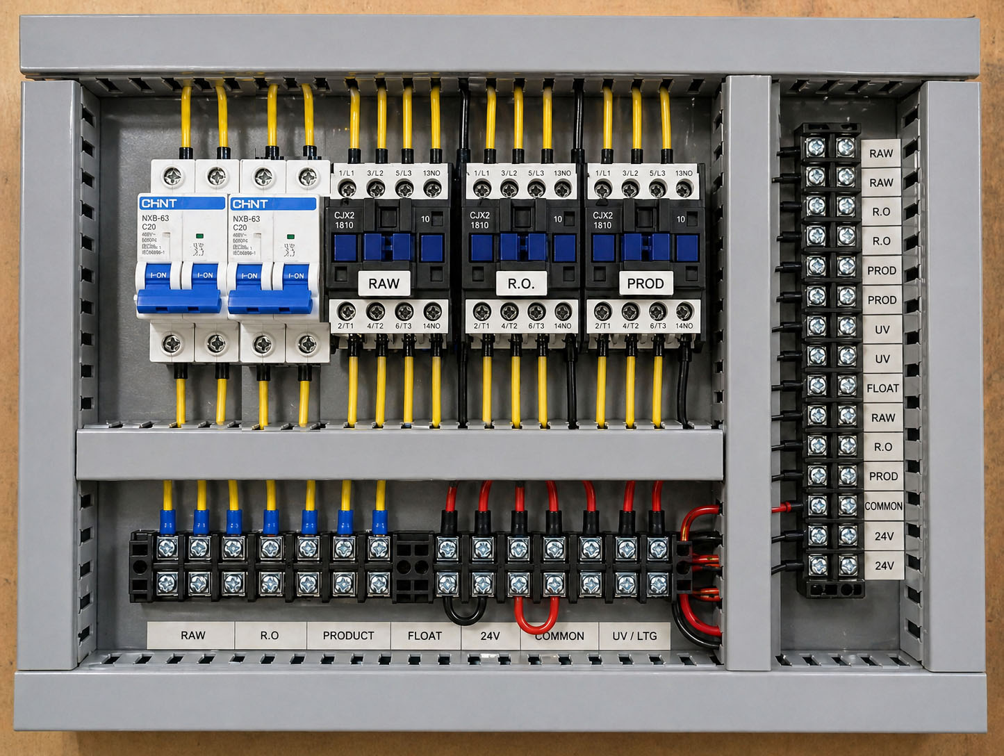 BLUEACE ELITE T1-A electrical control panel